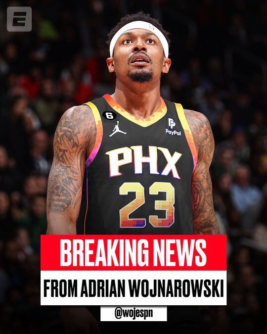  比尔交易至太阳联手布克杜兰特  